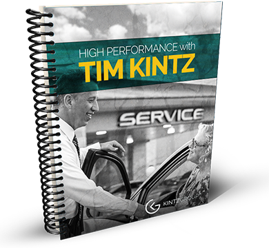 Kintz High-Performance Automotive Selling Service Manual